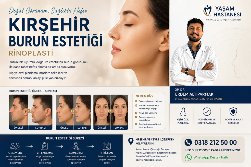 kırşehir burun estetiği