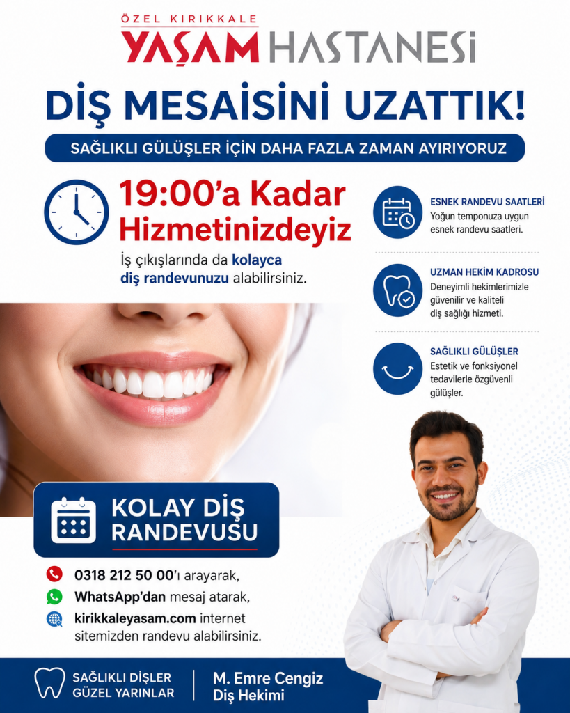 kırıkkale diş randevusu